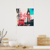 London Landmark  Foto Poster (Keuken)