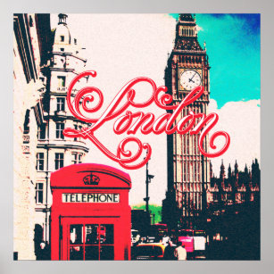 London Landmark  Foto Poster
