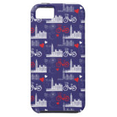 London Landmarks Pattern Case-Mate iPhone Case (Achterkant)