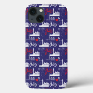 London Landmarks Pattern Case-Mate iPhone Case