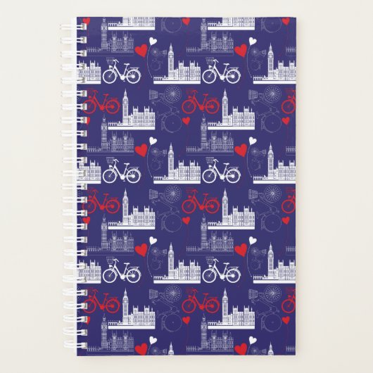 London Landmarks Pattern Planner (Voorkant)