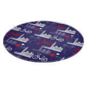 London Landmarks Pattern Snijplank (Hoek)