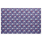 London Landmarks Pattern Stof (Fat Quarter)