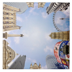 London Landmarks Tegeltje