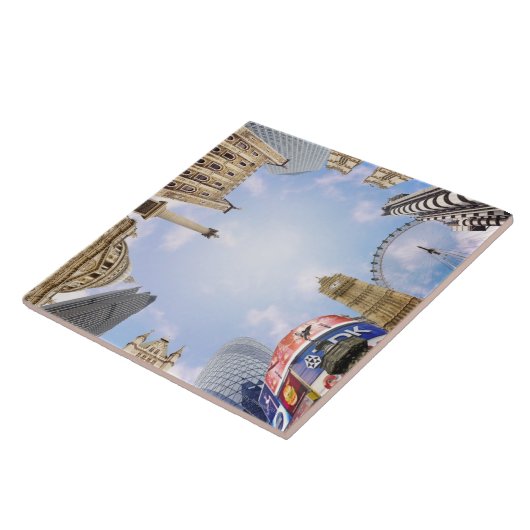 London Landmarks Tegeltje (Zijkant)