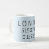 London Latitude Longitude Mok (Voorkant links)
