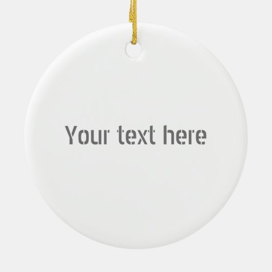 London Latitude & Longitude persoonlijk Keramisch Ornament (Achterkant)