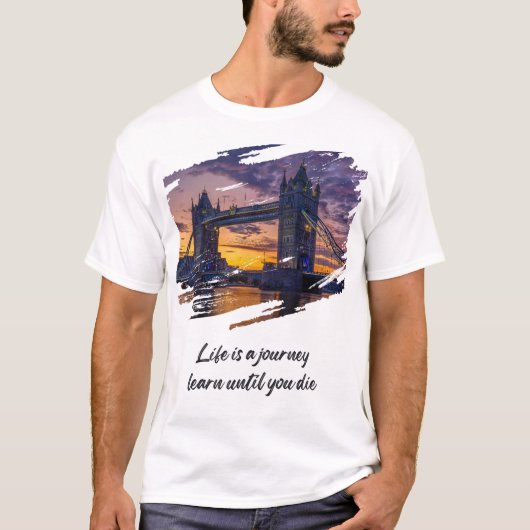"London Legacy: Sunset Silhouette" T-shirt (Voorkant)