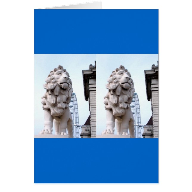 London Lion Statue (Voorkant)