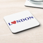 London love bier onderzetter (Linkerzijde)
