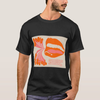 London Love Festival Poster jaren 60 psychedelisch T-shirt