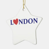 London love keramisch ornament (Links)