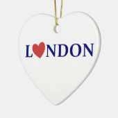 London love keramisch ornament (Links)