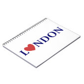 London love notitieboek (Linkerzijde)