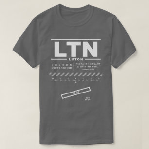 London Luton Airport LTN T-shirt