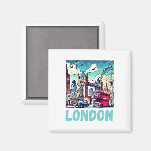 London Magnet (Voorkant / Achterkant)