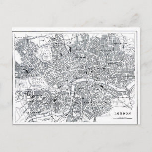 London Map Briefkaart