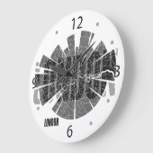 London Map Clock Grote Klok (Hoek)