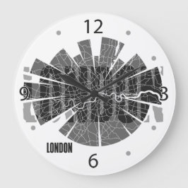 London Map Clock Grote Klok