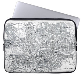 London Map Laptop Sleeve