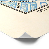 London Map - Piccadilly, Buckingham Palace Poster (Hoek)