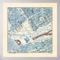 London Map - Piccadilly, Buckingham Palace