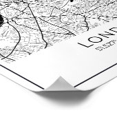 London Map Poster - London Wall Art (Hoek)