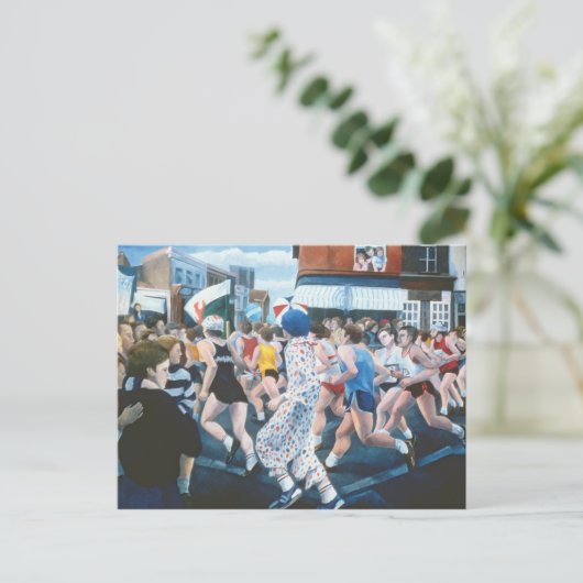 London Marathon 1996 Briefkaart (Staand voorkant)