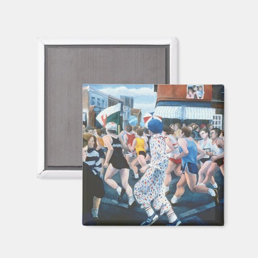 London Marathon 1996 Magneet (Voorkant / Achterkant)