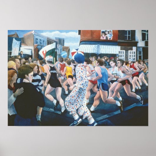 London Marathon 1996 Poster (Voorkant)