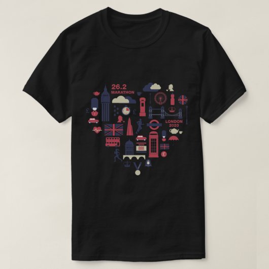London Marathon T-shirt (Design voorkant)