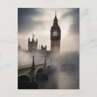 London Mist Big Ben Briefkaart