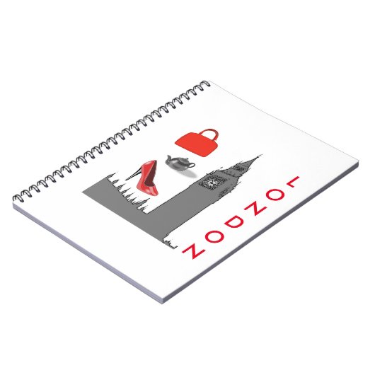 London Mode Threadbook Notitieboek (Linkerzijde)