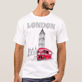 London  Modern Boys England Verenigd Koninkrijk T-shirt (Voorkant)