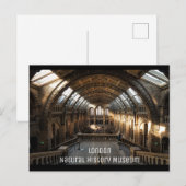 London - Natural History Museum Briefkaart (Voorkant / Achterkant)