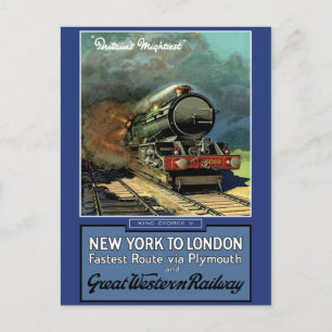 London New York Great Westerne Railway Briefkaart
