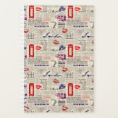 London Newspaper Pattern Planner (Voorkant)