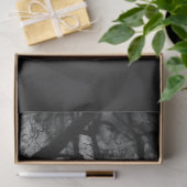 London Night Shot Street Black White Decoupage Tissuepapier (Geschenk)