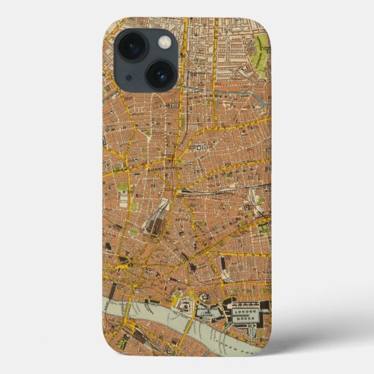London Northeast Case-Mate iPhone Case (Achterkant)