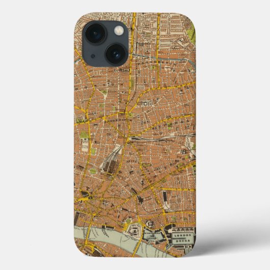 London Northeast Case-Mate iPhone Case (Achterkant)