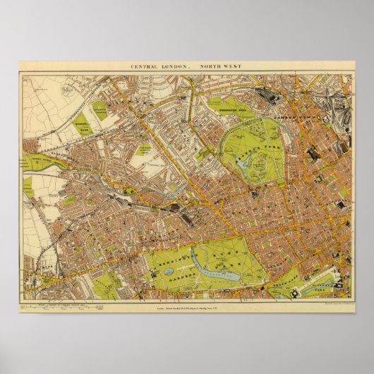 London Northwest Poster (Voorkant)