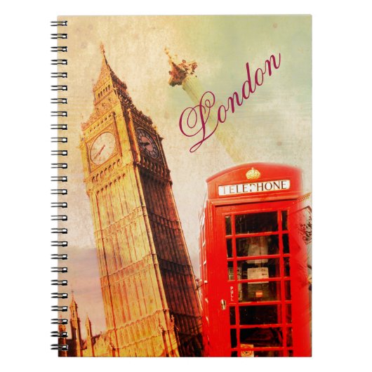 London  notitieboek (Voorkant)