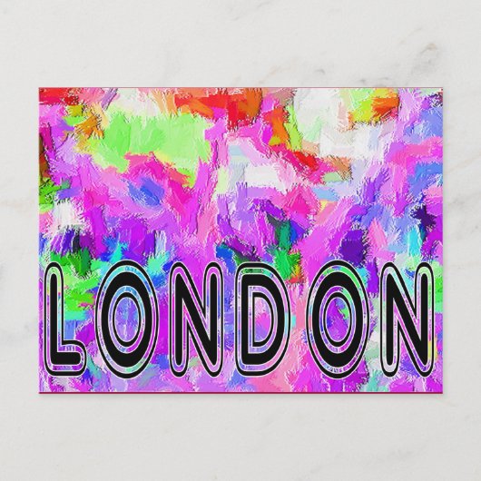 London Nottinghill Carnival briefkaart (Voorkant)