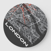 London on your T-shirt Grote Klok (Voorkant)