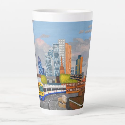 London Overground Latte mok (Voorkant)