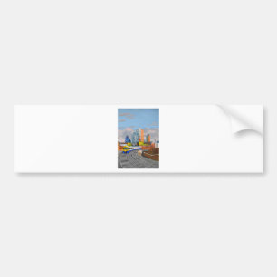 London Overland trein - Hoxton station Bumpersticker