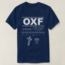 London Oxford Airport OXF T-shirt