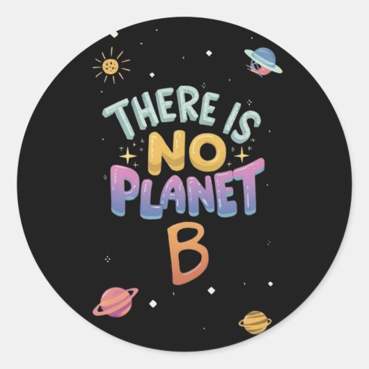 London Paint Ink Effect Ronde Sticker (Voorkant)