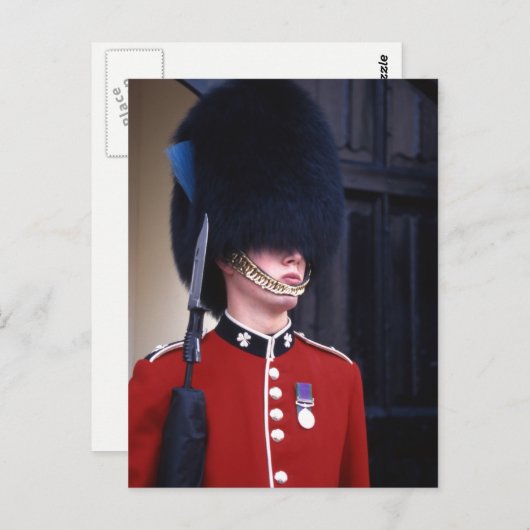 London Palace Guard Briefkaart (Voorkant / Achterkant)