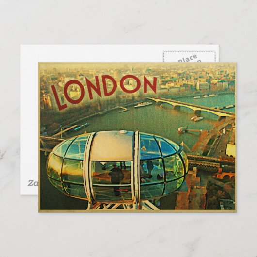 London Panorama Briefkaart (Voorkant / Achterkant)